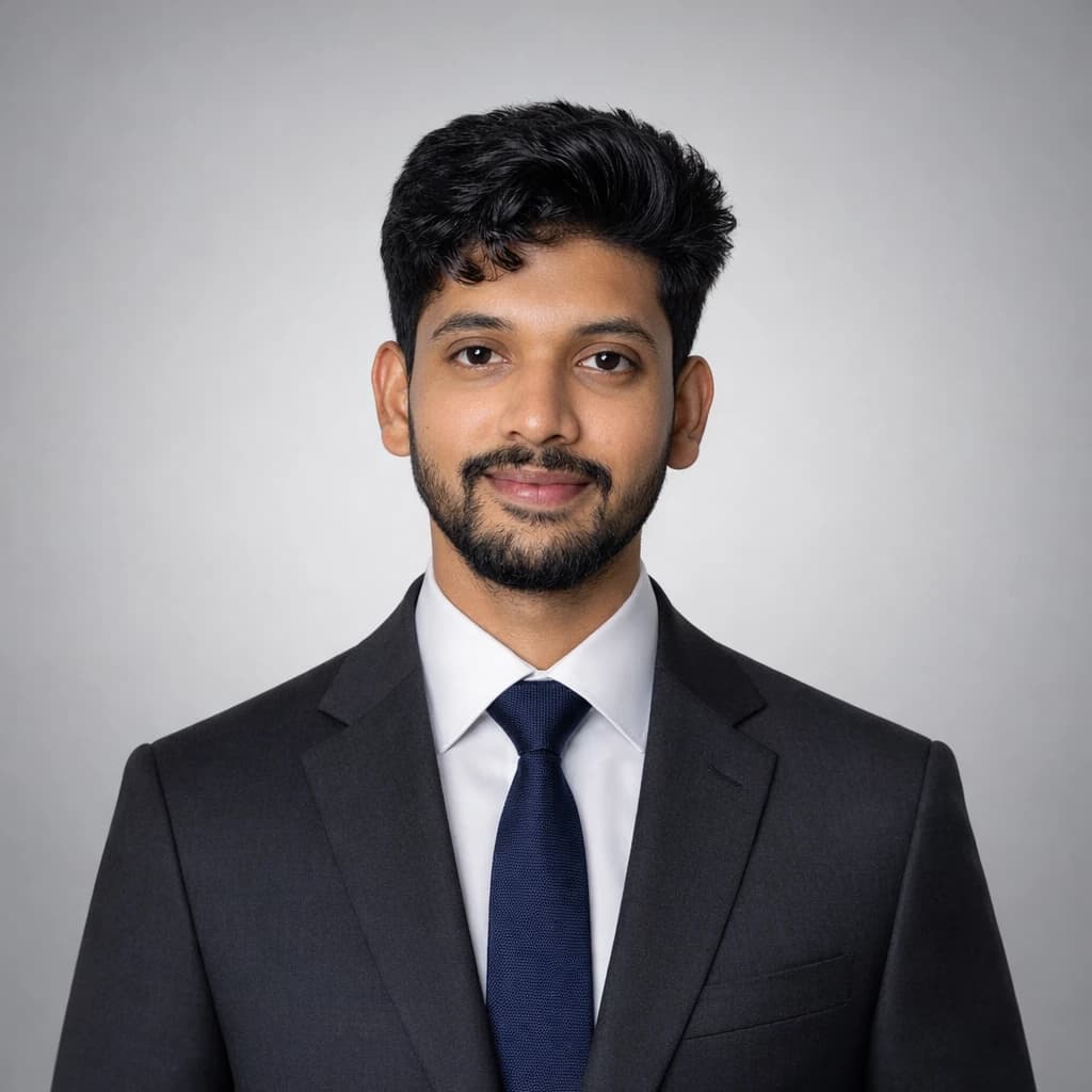 Portrait of Avinash Amudala